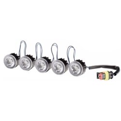 Daytime Running Light Set HELLA 2PT 177 696-701 OE Ref 1817173