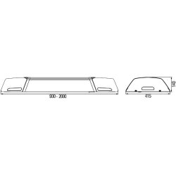 Emergency Vehicle Signal System HELLA 2RM 010 703-471 HELLA