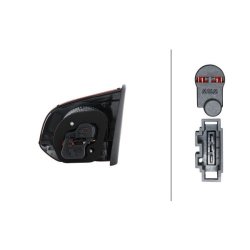 Rear Tail Light HELLA 2SA 009 923-131 OE Ref 5K0 945 093 T