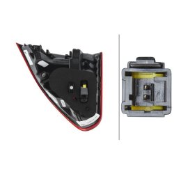 Rear Tail Light HELLA 2SA 354 846-011 OE Ref 98 147 584 80