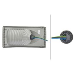 Tail Light HELLA 2SB 008 805-021 OE Ref 88.25225-6033