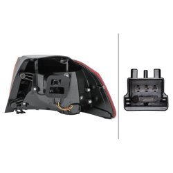 Rear Tail Light HELLA 2SD 010 408-071 OE Ref 5K0 945 095 P