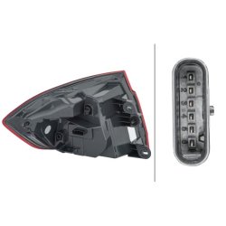 Rear Tail Light HELLA 2SD 012 147-321 OE Ref 7 369 118