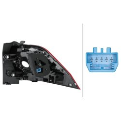 Rear Tail Light HELLA 2SD 012 521-051 OE Ref 5NA 945 207 F