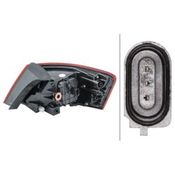 Rear Tail Light HELLA 2SD 012 833-031 OE Ref 8V3 945 069