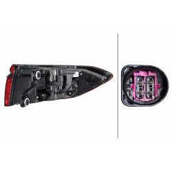 Combination Rear Light HELLA 2SD 013 094-621 OE Ref 4N0 945 070 A