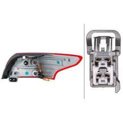 Rear Tail Light HELLA 2SD 354 828-031 OE Ref 1 904 740 HELLA