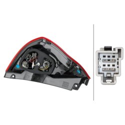 Rear Tail Light HELLA 2SD 354 850-021 OE Ref C1BB-13404-BA