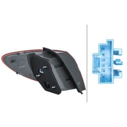 Rear Tail Light HELLA 2SD 354 873-101 OE Ref A 246 906 22 01