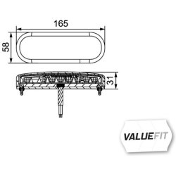 Tail Light HELLA 2SD 357 022-011 HELLA