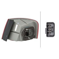 Rear Tail Light HELLA 2SD 983 150-031 OE Ref 1K5 945 095 M