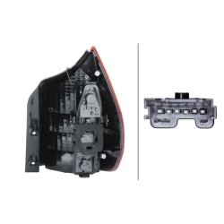 Rear Tail Light HELLA 2SK 008 659-091 OE Ref 82 00 127 704