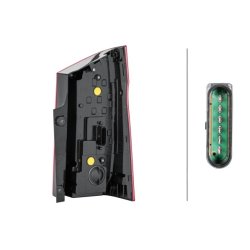 Combination Rear Light HELLA 2SK 011 581-211 OE Ref A 447 820 11 64