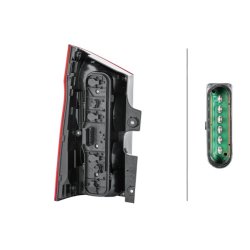 Combination Rear Light HELLA 2SK 011 581-221 OE Ref A 447 820 12 64 HELLA