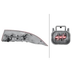 Rear Tail Light HELLA 2SK 354 868-031 OE Ref T2H22639 HELLA