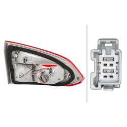 Rear Tail Light HELLA 2TP 354 995-101 OE Ref 1 775 986 HELLA