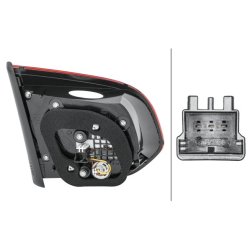 Rear Tail Light HELLA 2TZ 010 409-141 OE Ref 5K0 945 094 R