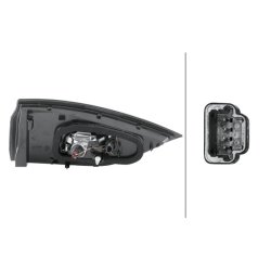 Rear Tail Light HELLA 2TZ 011 662-041 OE Ref 26 55 078 70R