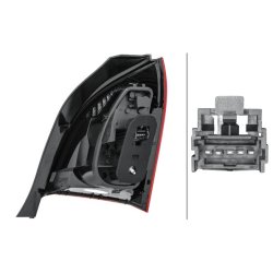 Rear Tail Light HELLA 2VA 010 938-031 OE Ref 26 55 505 21R