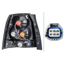 Rear Tail Light HELLA 2VA 354 666-121 OE Ref LR022050 HELLA