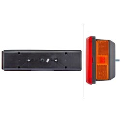 Tail Light HELLA 2VD 007 323-041 OE Ref 152 7151 HELLA