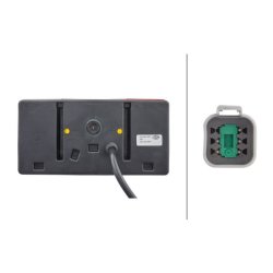 Tail Light HELLA 2VP 006 040-397 OE Ref 4381 96239B HELLA