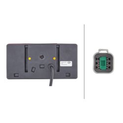 Tail Light  HELLA 2VP 006 040-407 OE Ref 4381 96240B