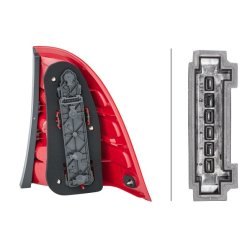 Rear Tail Light HELLA 2VP 008 048-051 OE Ref A 203 820 11 64