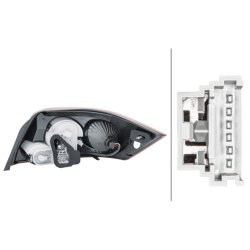 Rear Tail Light HELLA 2VP 008 736-111 OE Ref 82 00 142 688