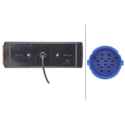 Tail Light HELLA 2VP 340 450-441 OE Ref 2 197 614 HELLA