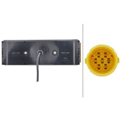 Tail Light HELLA 2VP 340 450-511 OE Ref 2 197 617 HELLA