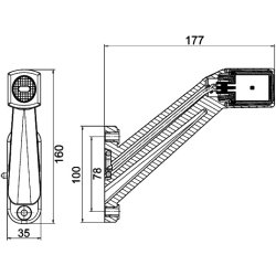 Tail Light HELLA 2VP 340 964-111 OE Ref 1125115 HELLA