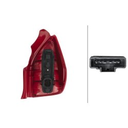 Rear Tail Light HELLA 2VP 354 030-011 OE Ref 6350.S7 HELLA