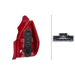 Rear Tail Light HELLA 2VP 354 030-031 OE Ref 6350.Y0