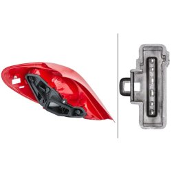 Rear Tail Light HELLA 2VP 354 038-021 OE Ref 6351.Y7 HELLA