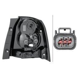 Rear Tail Light HELLA 2VP 354 814-011 OE Ref LR039798