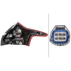 Rear Tail Light HELLA 2VP 354 995-071 OE Ref 1 719 710