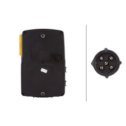 Tail Light HELLA 2VP 998 233-281 OE Ref V99.03721 HELLA