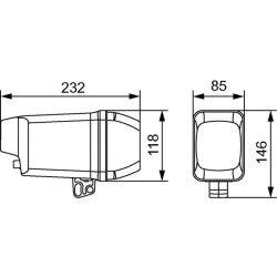 Worklight HELLA 2XA 996 200-101 OE Ref 0009740878
