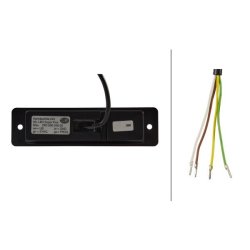 Flash Beacon Light HELLA 2XD 009 048-201 OE Ref 1083238 HELLA