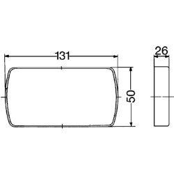 Flash Beacon Light HELLA 2XD 010 312-801 OE Ref 28060 HELLA