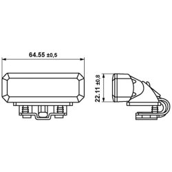 Flash Beacon Light HELLA 2XD 014 561-901 HELLA