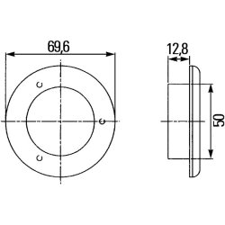 Entry Light HELLA 2XT 980 501-042