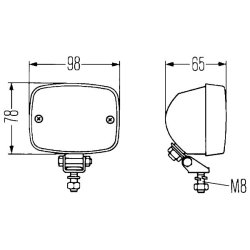 Reverse Light HELLA 2ZR 003 030-171 OE Ref 14003663