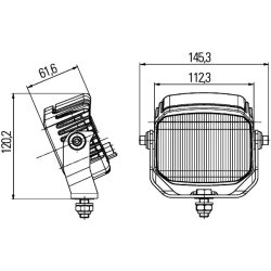 Reverse Light HELLA 2ZR 996 188-121 OE Ref 7169613