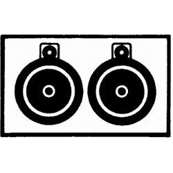 Signal Horn HELLA 3CB 004 811-042 HELLA