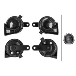 Trumpet Horn HELLA 3FH 012 010-121 OE Ref 38100-S9V-A12