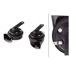 Signal Horn (universal) 3FH012010 131 HELLA 3FH 012 010-131 OE Ref 53728
