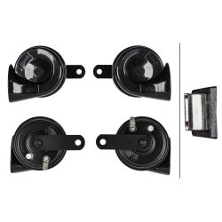 Signal Horn (universal) 3FH012010 131 HELLA 3FH 012 010-131 OE Ref 53728 HELLA