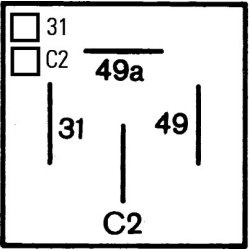 Flasher Unit HELLA 4DM 003 360-021 OE Ref KDWHLO9250 HELLA